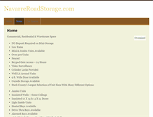 Tablet Screenshot of navarreroadstorage.com